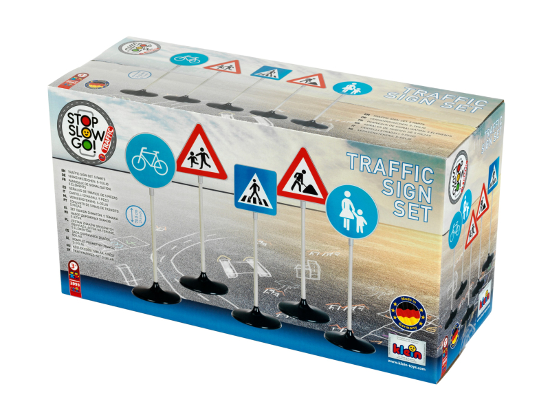 Klein 2993 Znaki drogowe duże zestaw 5szt.