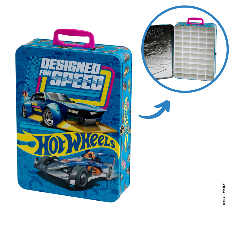 Klein 2881 Puszka do przechowywania aut Hot wheels - 50szt.