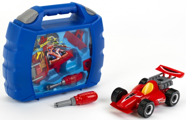  Klein 8013 Walizka z autem do skręcania Hot Wheels