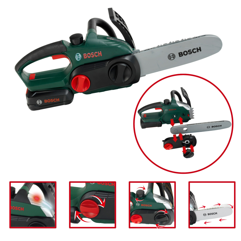 Klein 8197 Zestaw drwala z piłą łańcuchową, kaskiem i rękawicami NEW