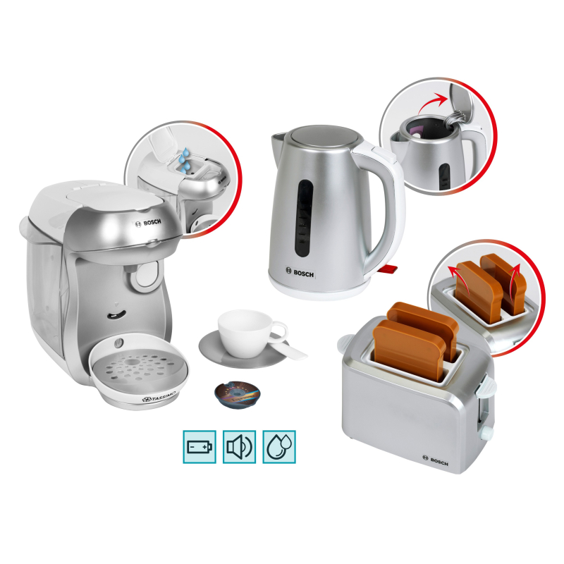 Klein 9216 Zestaw śniadaniowy Bosch srebrny